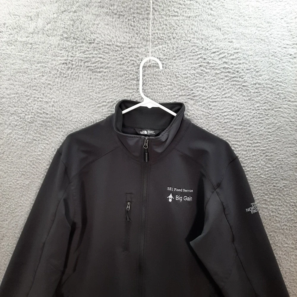 The North Face Jacket Adult‎ Large Black Windwall Workwear Outdoors Camping Mens
